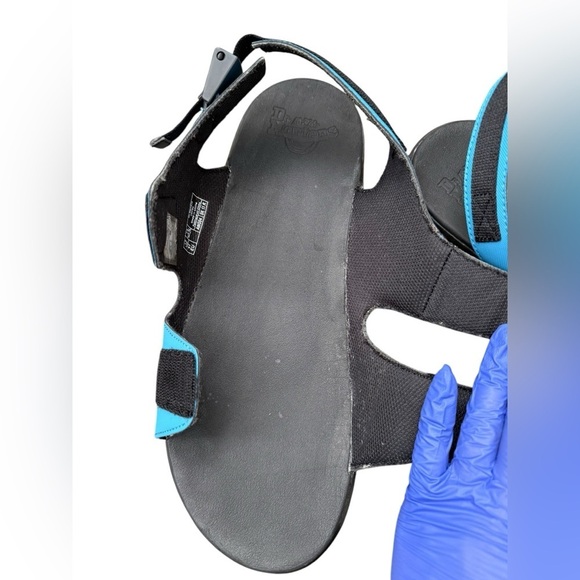 Doc Dr. Martens Crewe Blue Double Strap Sandals Size US 13 EU 47 Men’s AW004 - Picture 13 of 16